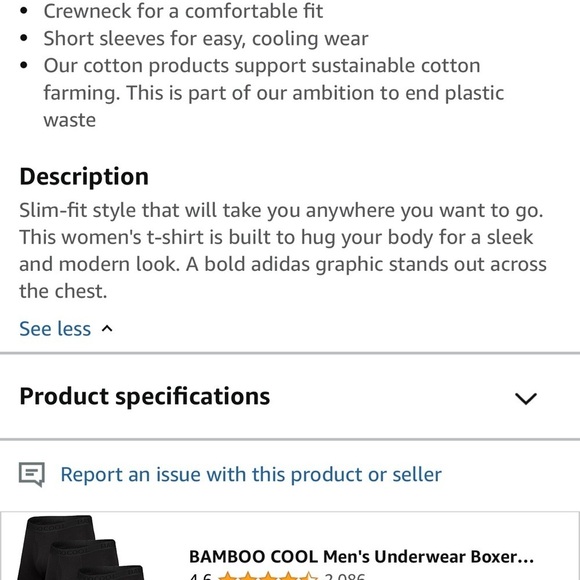 Adidas Pink T-Shirt - Picture 16 of 16